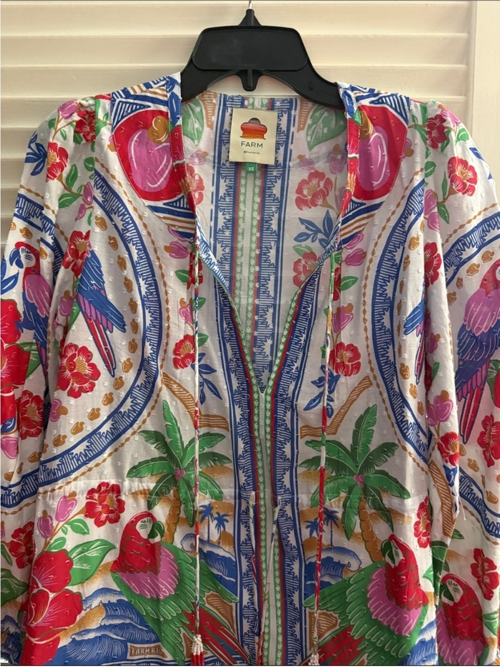 Farm Rio Tropical Parrot Dress - Picture 3 of 5